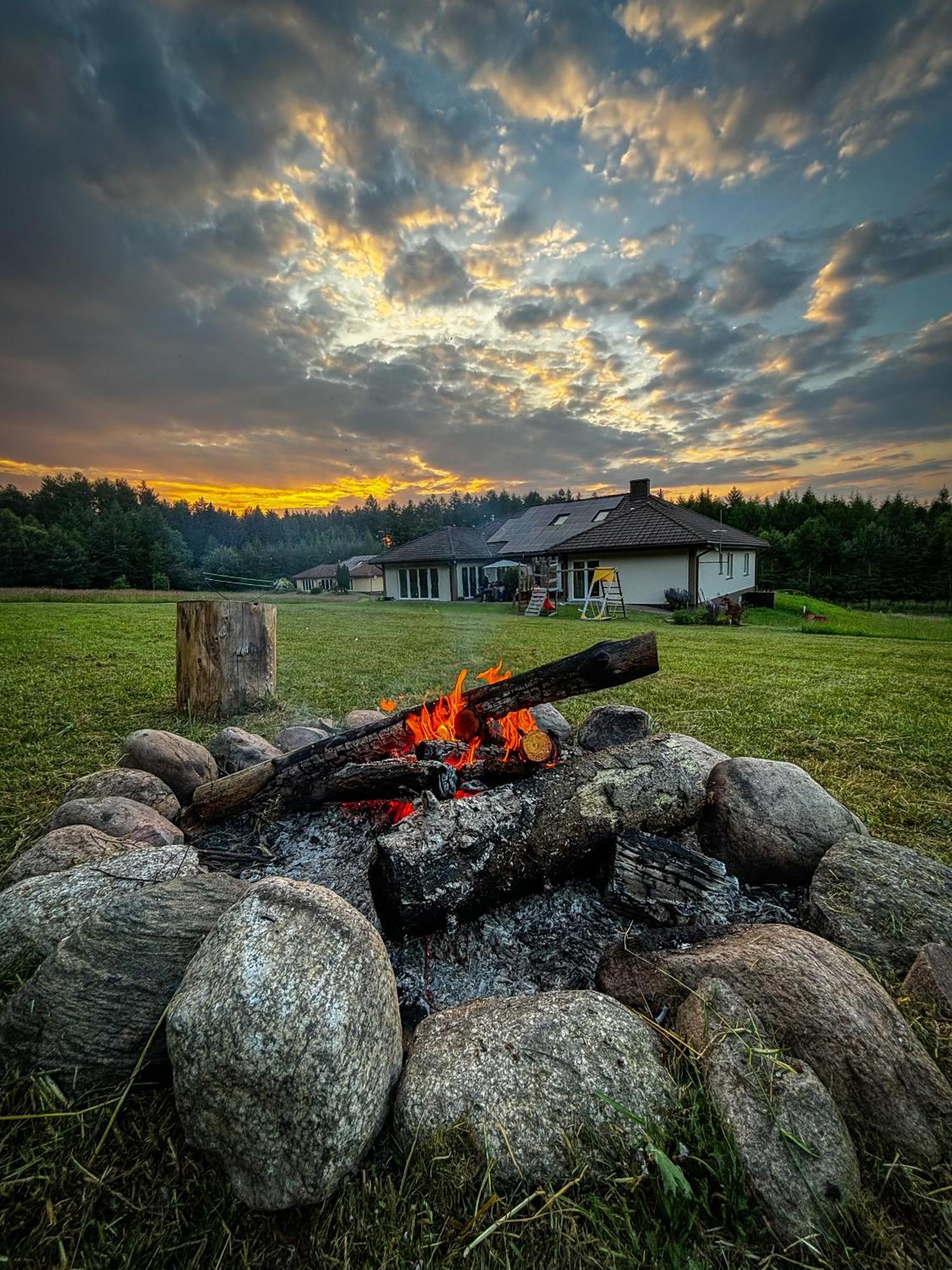 Villa Siedlisko Blotnia Mierzeszyn Esterno foto